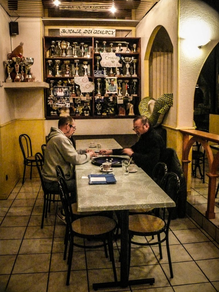 Villefranche-de-Rouergue, café de la gare