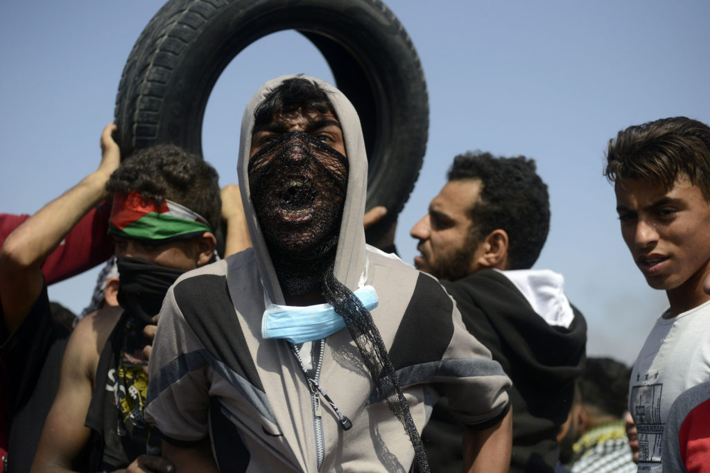 Grande marche du Retour, Bande de Gaza • 11 mai 2018 • Mohammed Zaanoun / Activestills.org