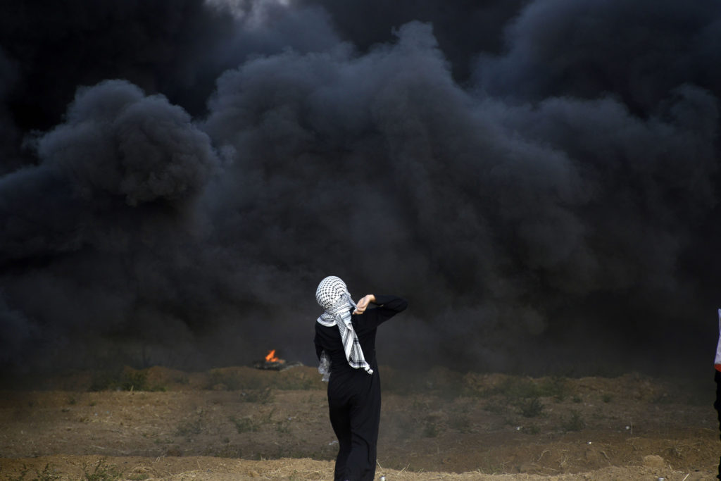 Grande marche du Retour, Bande de Gaza • 1er juin 2018 • Mohammed Zaanoun / Activestills.org