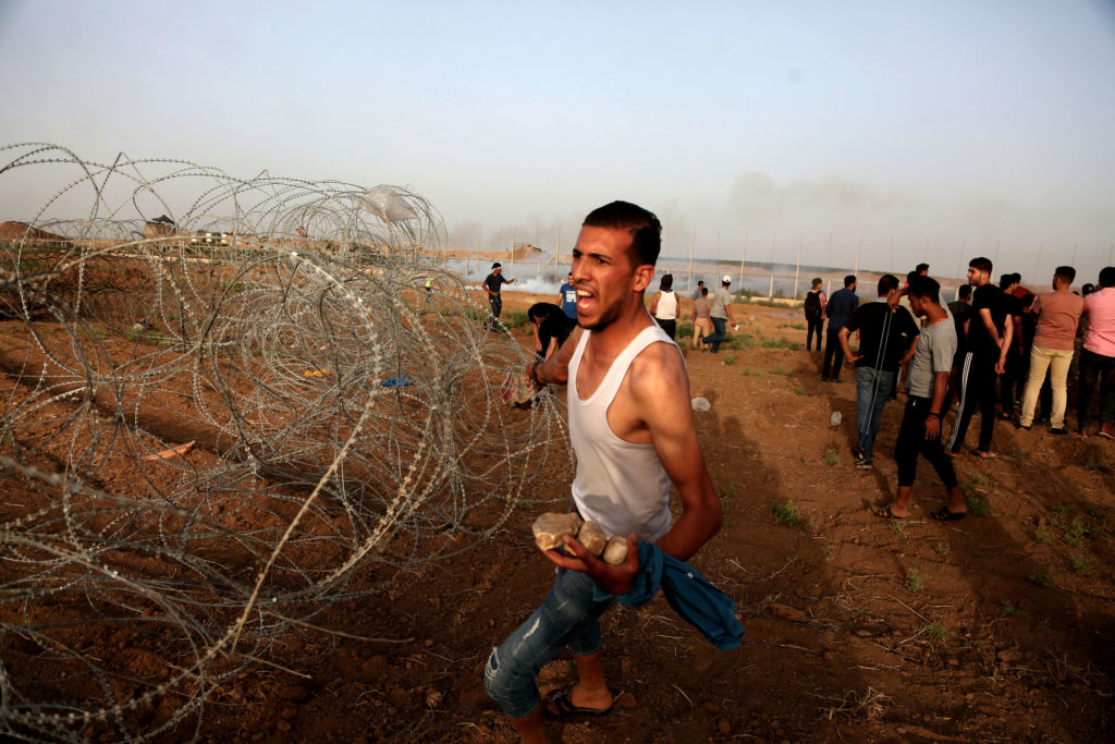 Bande de Gaza Est, près de Shujayia • 25 mai 2018 • Mohammed Zaanoun / Activestills.org