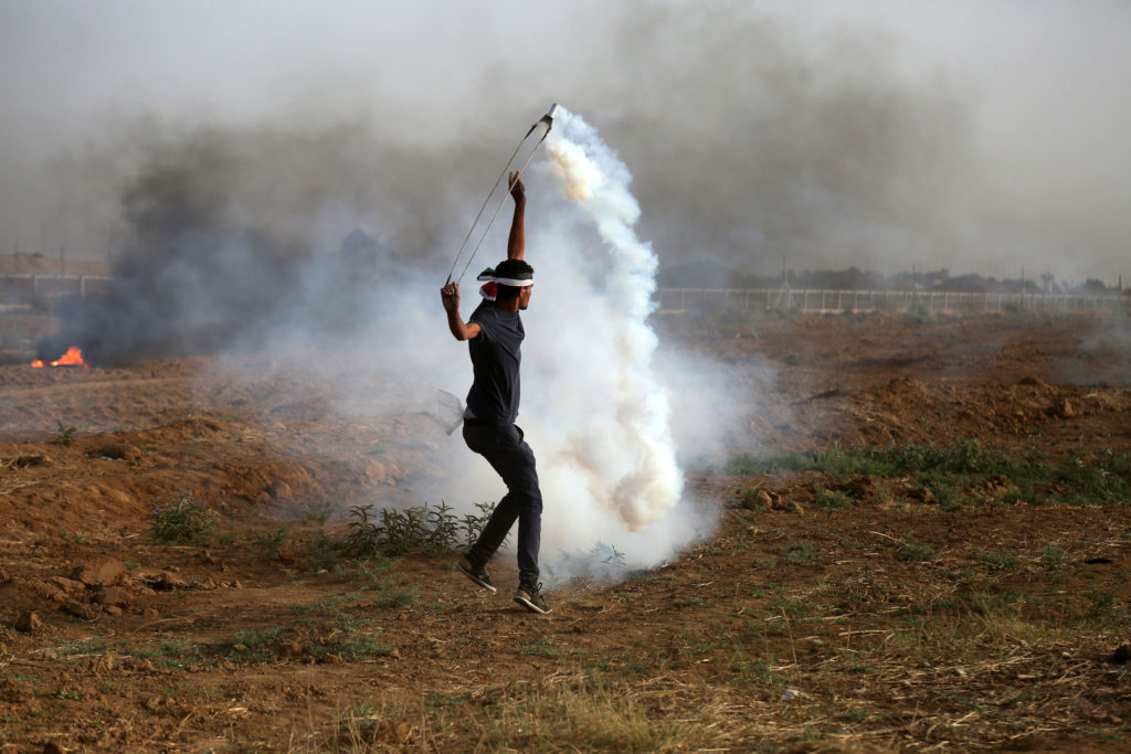 Grande marche du Retour, Bande de Gaza • 25 mai 2018 • Mohammed Zaanoun / Activestills.org